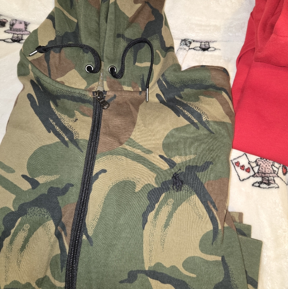 Mens polo sweatsuit size medium
